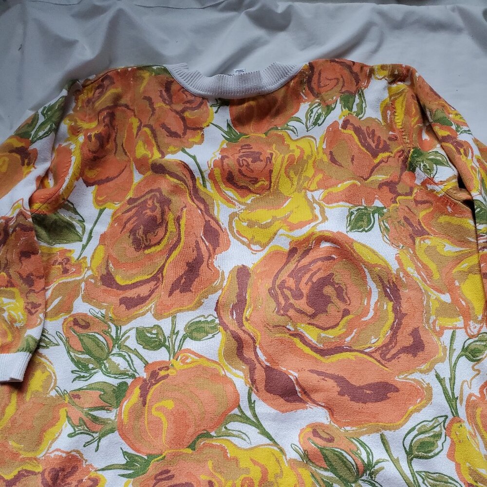 Bob Mackie sz 1X wearable art cardigan - image 3